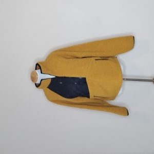 NWT Joy Lab Harvest Gold Sherpa Quarter Zip Size L